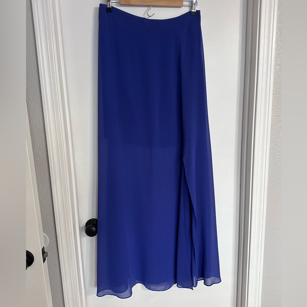 Beautiful Bebe chiffon long skirt